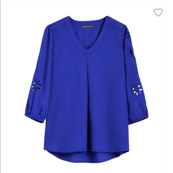 🦋 Brixton Ivy Embroidered Blouse - Picture 1 of 3